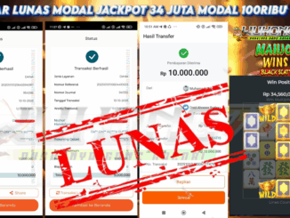 Selamat Kepada Member Dengan User ID : BIDOSXXX Bermain Di Game Mahjong Wins 3 - Black Scatter Slot Dengan modal 100.000 Berhasil Mendapatkan Kemenangan Sebesar 34.000.000